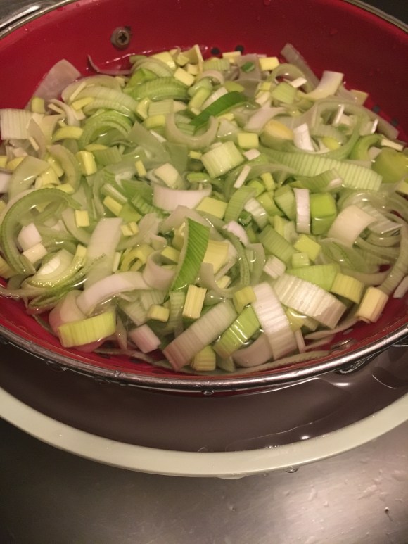 Clean Leeks